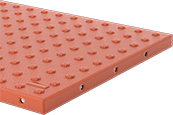 Image of Product. Front orientation. Red-Brown.