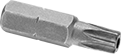 Image of Product. Hex Shank. Front orientation. Screwdriver Bits. Tamper-Resistant Torx Bits, For Hand Tools.