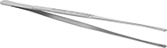 Image of Product. Front orientation. Tweezers. Long-Reach Tweezers, Standard Toothed Tips.