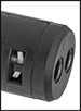 Image of Product. Screw Terminals. Front orientation. ZoomedIn view. Contains Border. Indicator Lights. Flat Oil-Resistant Panel Indicator Lights with Screw Terminals.