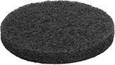 Image of Product. Front orientation. Floor Machine Pads. Pads for Compact Swing-Style Floor Buffer/Scrubbers.