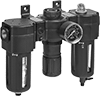 Norgren Modular Compressed Air Filter/Regulator/Lubricators (FRLs)