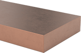 Image of Product. Front orientation. Tungsten. Electrically Conductive Tungsten Copper, Bars.