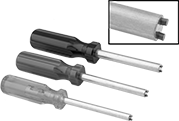 Image of Product. Front orientation. Contains Inset. One-Way Screw Removers. One-Way Screw Remover Sets.