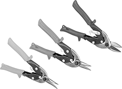 Image of Product. Front orientation. Sheet Metal-Cutting Snips. High-Force Sheet Metal-Cutting Snip Sets, Style A.