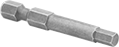 Image of Product. Quick-Change Hex Shank. Front orientation. Screwdriver Bits. Hex Bits, For Power Tools.