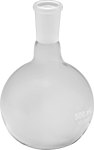 Image of Product. Front orientation. Flasks. Glass Boiling Flasks.
