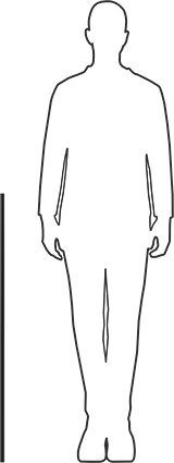 Image of Product. Side1 orientation. Contains SizingReference. UV- and Moisture-Resistant Polyester Rod, 41/64" Diameter, 3-1/4 Feet Long.