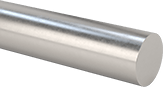 Image of Product. Front orientation. Tungsten. Thermally-Conductive Corrosion-Resistant Tungsten, Rods.