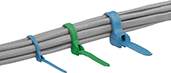 Image of ProductInUse. Front orientation. Cable Ties. Metal-Detectable Cable Ties.