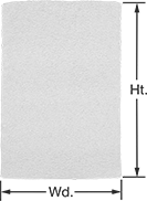 Image of Product. Front orientation. Contains Annotated. Open-Top Bags. Foam Open-Top Bags.