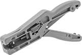 Image of Product. Front orientation. Wire and Cable Crimpers. Tight-Space Coaxial Cable Crimpers.