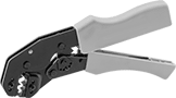 Image of Product. Front orientation. Wire and Cable Crimpers. Coaxial Cable Ratchet Crimpers, For Crimp-On BNC Connection.