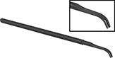 Image of Product. Front orientation. Contains Inset. Small Parts Positioners. Fork Tip and Straight Handle.