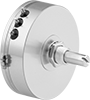 Image of Product. Front orientation. Potentiometers. Potentiometers, Style F.