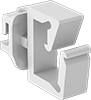 Cable Clips for DIN Rails
