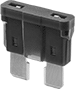Image of Product. Front orientation. Fuses. Automotive Fuses , Standard Fuse Blade.