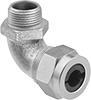 90° Elbow Steel Cord Grips