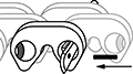 Image of ProductInUse. Front orientation. Contains Annotated. Inverted-Tooth Chain Pins.