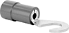Image of Product. Insulated. Front orientation. Terminals, Ferrules, and Lugs. Hook Terminals.