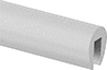 Image of Product. Front orientation. Edge Trim. Rubber Edge Trim for Food and Beverage, Style 7.