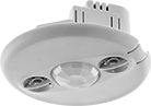 Image of Product. Front orientation. Light Switch Sensors. Ceiling-Mount Motion-Sensing Light Controls.