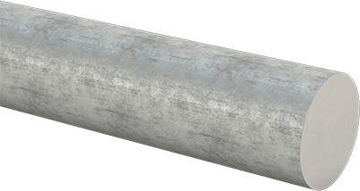 Image of Product. Front orientation. Multipurpose 4140 Alloy Steel Rod, 2-1/8" Diameter.