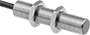 Image of Product. Flush with Wire Leads. Front orientation. IP67 Enclosure Rating. AC/DC Metallic-Object Proximity Sensors, Flush Mount, 6 1/2 ft. Long Cable Lead.