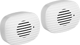 Image of Product. Front orientation. Animal Repellents. Pest Repellent Ultrasonic Speakers, Plastic.