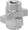 Twist-Resistant Closed-End Mold-In Threaded Inserts for Plastic