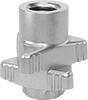 Twist-Resistant Closed-End Mold-In Threaded Inserts for Plastic
