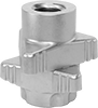 Twist-Resistant Closed-End Mold-In Threaded Inserts for Plastic