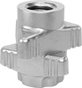 Twist-Resistant Closed-End Mold-In Threaded Inserts for Plastic