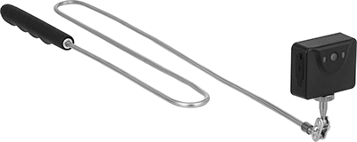 Image of ProductInUse. Camera Not Included. Front orientation. Flexible Shaft for Inspection Camera.