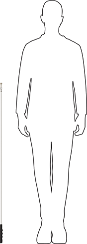 Image of Product. Side1 orientation. Contains SizingReference. Flexible Shaft for Inspection Camera.