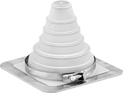 Image of Product. Front orientation. Pipe Flashings. Pipe Flashings for Corrugated-Metal Roofs.