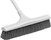 Choose-a-Color Push Brooms for Semi-Smooth Surfaces