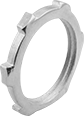 Image of Product. Front orientation. Conduit and Fittings. Conduit Locknuts, For Metal and Plastic Fittings.