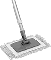 Image of Product. Front orientation. Mops. Compact Dust Mops, Aluminum Handle.