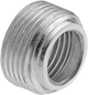Image of Product. Threaded Connection. Front orientation. Conduit and Fittings. Medium-Wall (IMC) and Thick-Wall (RMC) Metal Conduit and Fittings, Straight, Bushing Fitting, Threaded Conduit Connection.