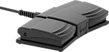 Image of Product. Front orientation. Foot Switches. Light Duty Foot Switches, Wire Lead Connection, 2 Pedals.