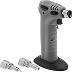 Image of Product. Front orientation. Butane Torches. Butane Torches with No-Flame Tips.