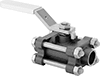 Easy-Maintenance On/Off Valves with Solder-Connect Fittings for Drinking Water