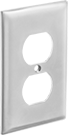 Image of Product. Front orientation. Wall Plates. For NEMA Outlets.
