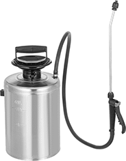 Image of Product. Front orientation. Sprayers. Metal Hand-Pump Sprayers, Style B.