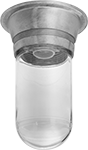 Image of Product. Light. Front orientation. Ceiling and Wall Lights. Heat-Resistant Lights, CFL, Halogen, Incandescent, LED, Fastener Mount.