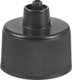 Image of Product. Dispensing Cap. Front orientation. Protective Caps. Squeeze Bottles with Luer Lock Connection.