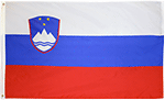 Image of Product. Front orientation. Nation and State Flags. Foreign Nation Flags, Slovenia.