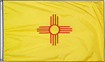 Image of Product. Front orientation. Nation and State Flags. State Flags, New Mexico.