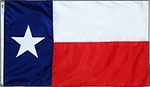 Image of Product. Front orientation. Nation and State Flags. State Flags, Texas.